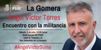 Ángel Víctor Torres estará este sábado en La Gomera