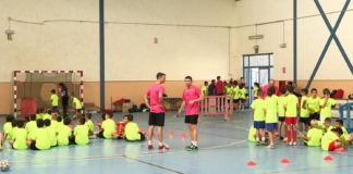 Récord de participación en el Campus de fútbol sala de ‘Javi Rodríguez’