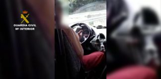 La Guardia Civil investiga a un conductor de microbús por conducción temeraria en la isla de La Palma
