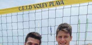 El gomero Diego Herrera, campeón de Canarias de vóley playa sub 17