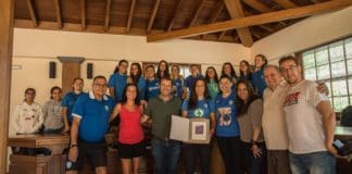 Vallehermoso recibe a la jugadora de fútbol sala Gabi Morales