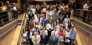 La alumna gomera Leah Rivas Ramos, reconocida en la Universidad de La Laguna por la ‘excelencia’ de sus notas académicas