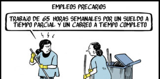 El trabajo parcial forzoso camufla la tasa de paro