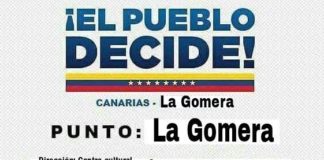 Venezolanos residentes en La Gomera podrán votar en la consulta popular el próximo domingo