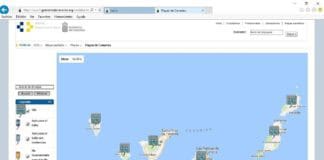 Un mapa geolocalizado permite al ciudadano conocer el estado real de las 175 playas de Canarias