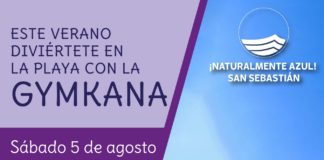 El municipio de San Sebastián celebrará una “gymkana” en la playa este sábado
