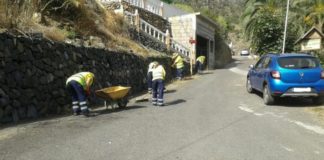 Vallehermoso se beneficia de las labores de mejora de sus infraestructuras, senderos y vías promovidas por el Cabildo Insular