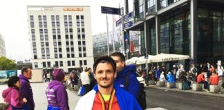 El gomero, Cristian Coello finaliza la “44 MARATÓN DE BERLIN 2017”
