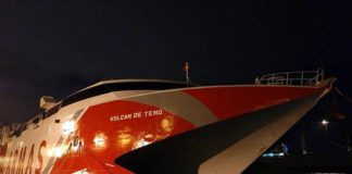 Horarios de los trayectos de Naviera Armas entre el 20 al 26 de mayo