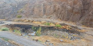 Extinguido el conato de incendio declarado en el Altito