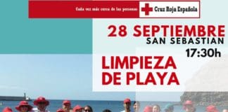Cruz Roja en La Gomera se suma a los actos de conmemoración del Día Internacional de Limpieza de Playas