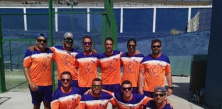 Victoria trabajada del C.D. Tecina Pádel