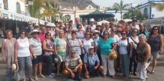 Viaje a Gran Canaria de miembros de la Asociación de la 3ª Edad Iballa