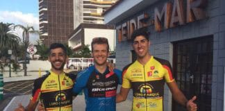 Por primera vez tres gomeros en la Vuelta Ciclista Isla de Tenerife