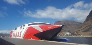 Horarios de Naviera Armas entre Los Cristianos, San Sebastián,  Valle Gran Rey y La Palma