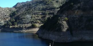 Restaurada la estatua de la Presa de La Encantadora