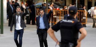 La jueza decreta prisión incondicional para los líderes de ANC y Òmnium