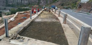 Se inicia la construcción del merendero de Los Pasos en Agulo