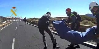 La Guardia Civil rescata el cuerpo del triatleta tinerfeño Víctor Teni