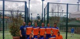 Derrota clara del representativo gomero del pádel.