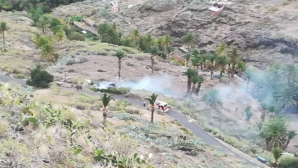 Foto Protección Civil de La Gomera.