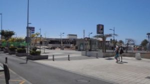 Centro comercial de Adeje-Playa de las Américas, donde está la discoteca Butterfly Disco Pub