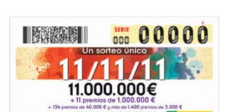 El sorteo del 11/11 de la ONCE deja un millón de euros en La Laguna