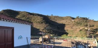 El Ayuntamiento de Agulo avanza en la renovación de la Plaza de Las Rosas