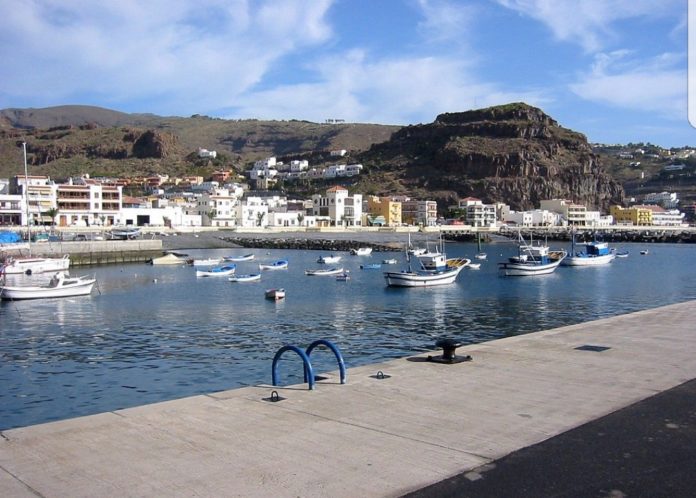 Imagen de archivo del Puerto de Playa de Santiago