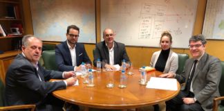 Melisa Rodríguez se reúne con el ministro de Energía y representantes del Cabildo de La Palma para abordar los retos del sector energético en la isla