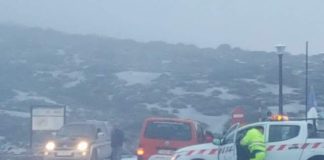 La Guardia Civil ha auxiliado a unas 70 personas desde el inicio de las nevadas en el Teide