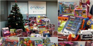 Empleados de Endesa en Canarias donan más de mil juguetes para la campaña solidaria de Reyes