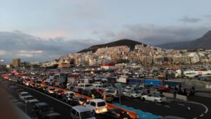 Bloqueo en el puerto de Los Cristianos Archivo de Gomeranoticias