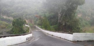 Lluvias en el norte de Canarias este martes