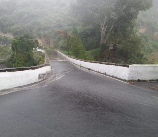 Lluvias débiles en las medianías de Canarias este domingo