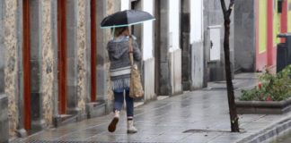 Lluvias débiles en Canarias este miércoles