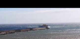 El Benchijigua Express de Fred. Olsen no puede atracar en San Sebastián y regresa con los pasajeros a Los Cristianos