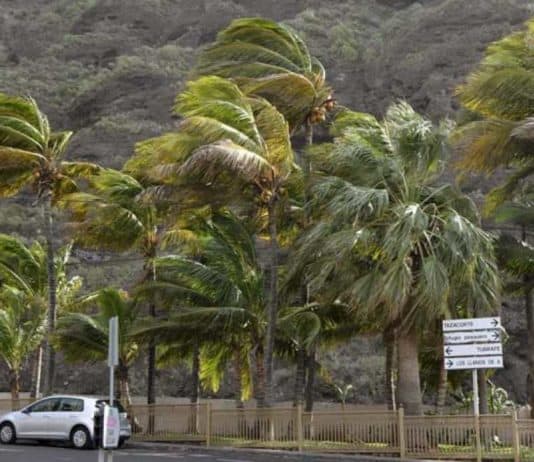 Viento y bajada de temperaturas en Canarias este jueves