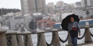 La Gomera con fuertes lluvias este domingo estará en nivel naranja por fuertes vientos