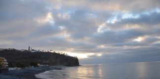 Cielos nubosos y lluvias débiles para este jueves en Canarias