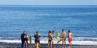 Curso inicial de primeros auxilios, salvamento y socorrismo acuático en Playa de Santiago