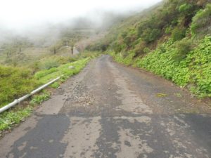 Vía en Los Manantiales