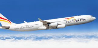 Plus Ultra Líneas Aéreas operará en verano un vuelo semanal entre Tenerife y Caracas