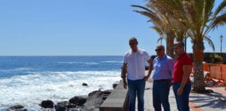 ASG solicita la reposición inmediata de la Avenida Marítima de Valle Gran Rey