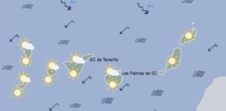 Cielos poco nubosos y temperaturas sin cambios este lunes