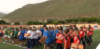 112 futbolistas de Canarias se disputan una nueva edición del Torneo Autonómico de Fútbol 8 Alevín de San Sebastián de La Gomera