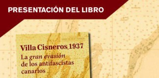 Sí se puede organiza la presentación del libro “Villa Cisneros, 1937. La gran evasión de los antifascistas canarios” en Valle Gran Rey