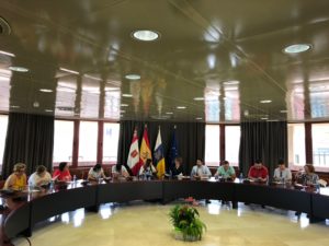 Reunión de Rosa Elena García con representantes y colectivos (1)