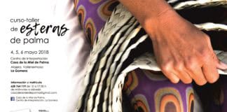 Un nuevo curso de esteras de palma en Alojera