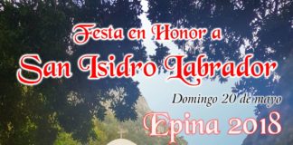 El próximo 20 de mayo se celebran las fiestas de Epina